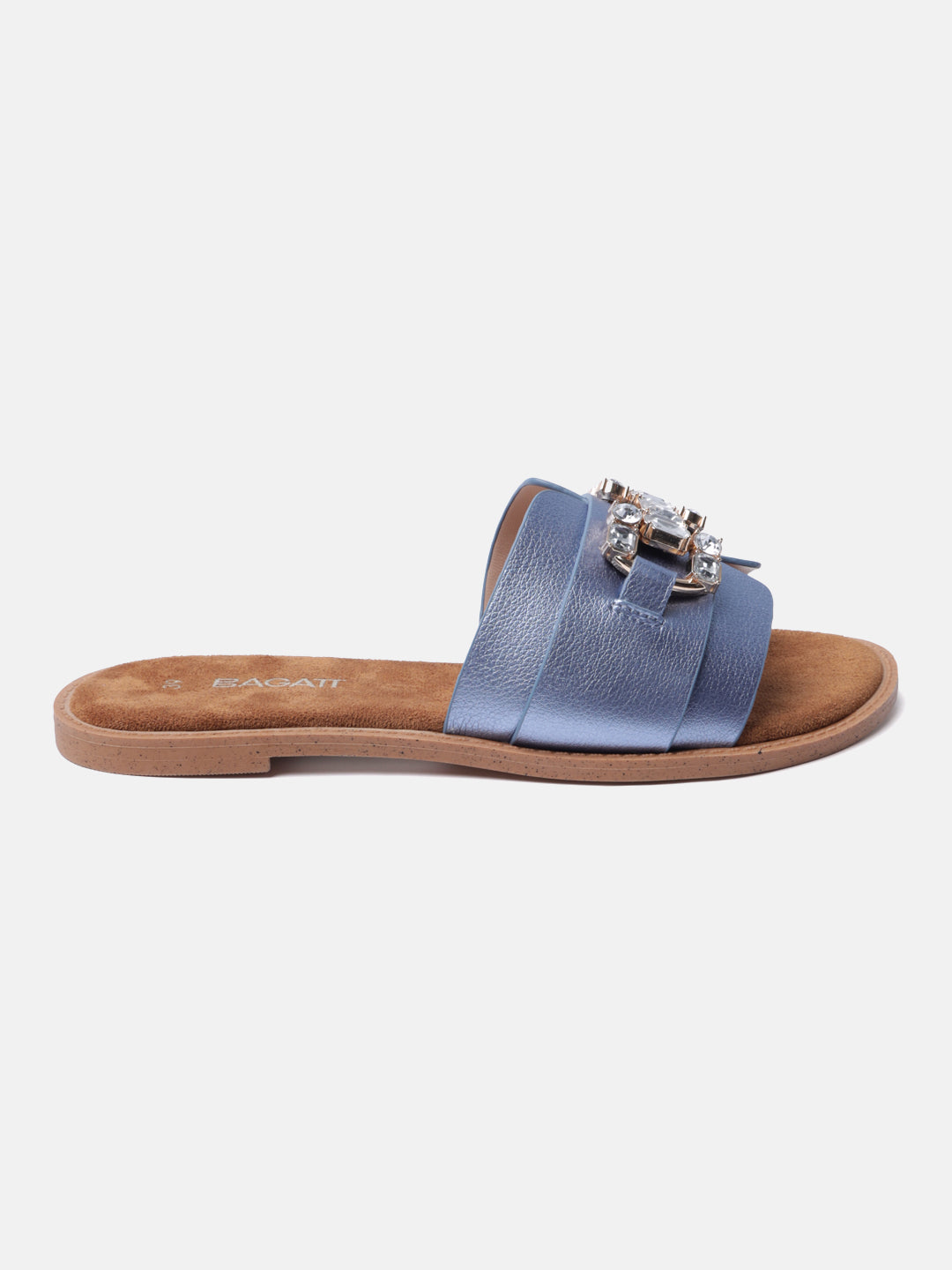 BAGATT Goldy Light Blue Flat sandals