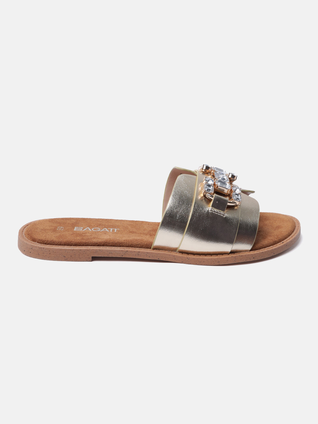 BAGATT Goldy Gold Flat sandals