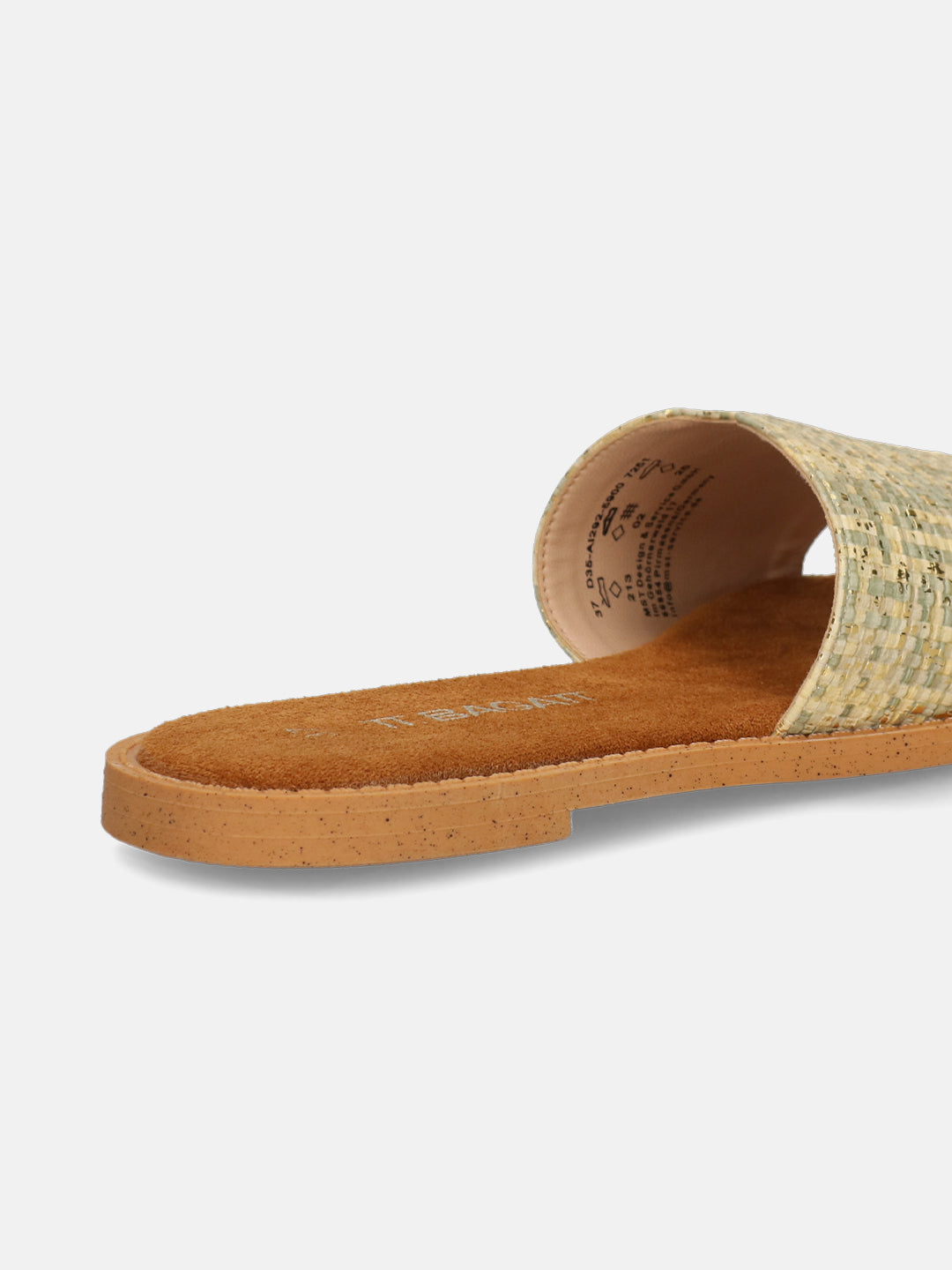 TT.BAGATT Goa light green Flat Sandals