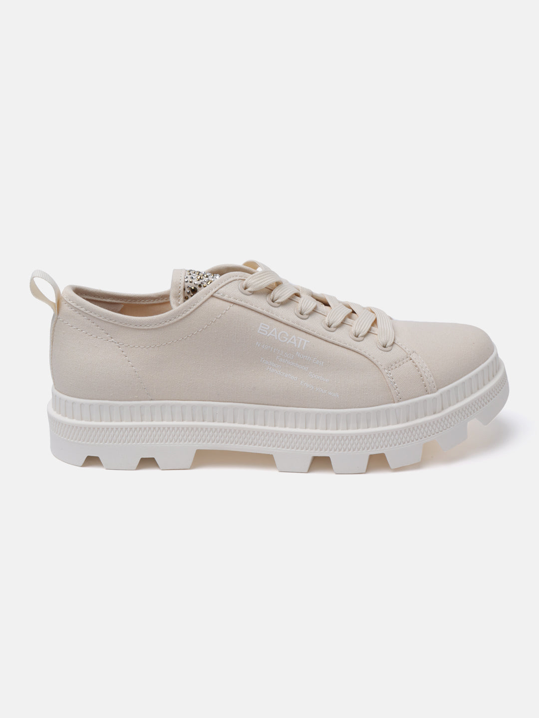 BAGATT Dayla Beige Low Top Sneakers