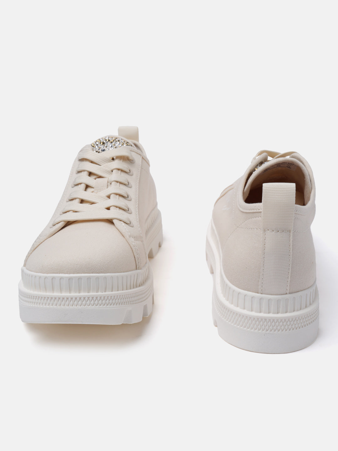 BAGATT Dayla Beige Low Top Sneakers