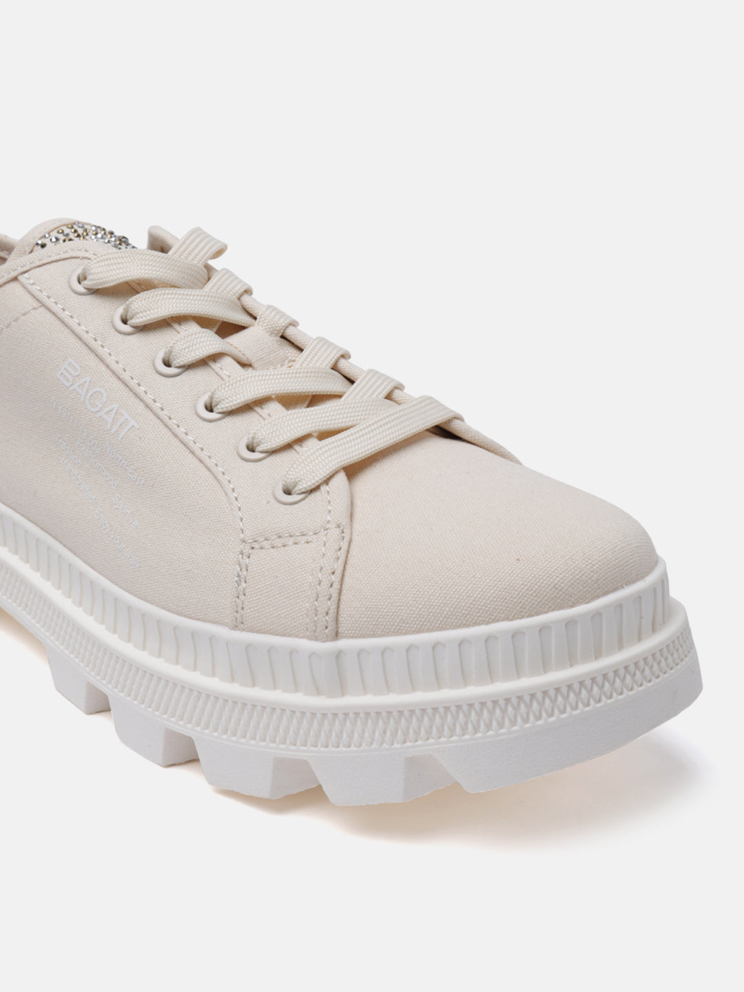 BAGATT Dayla Beige Low Top Sneakers