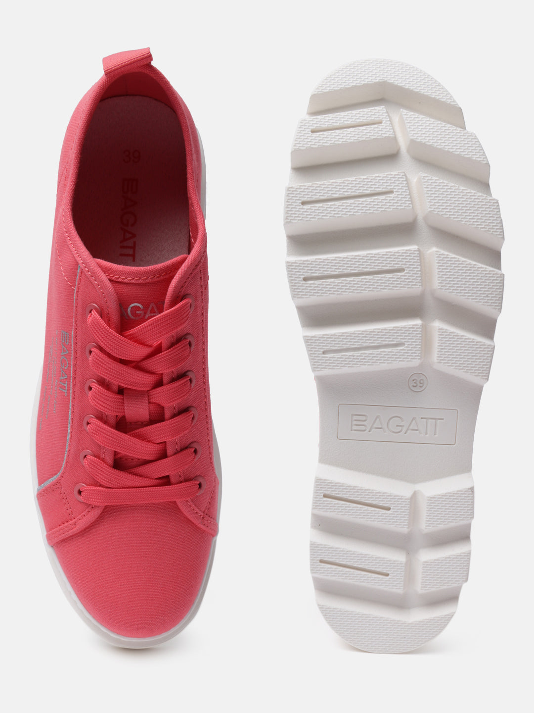 BAGATT Dayla Light Red Low Top Sneakers