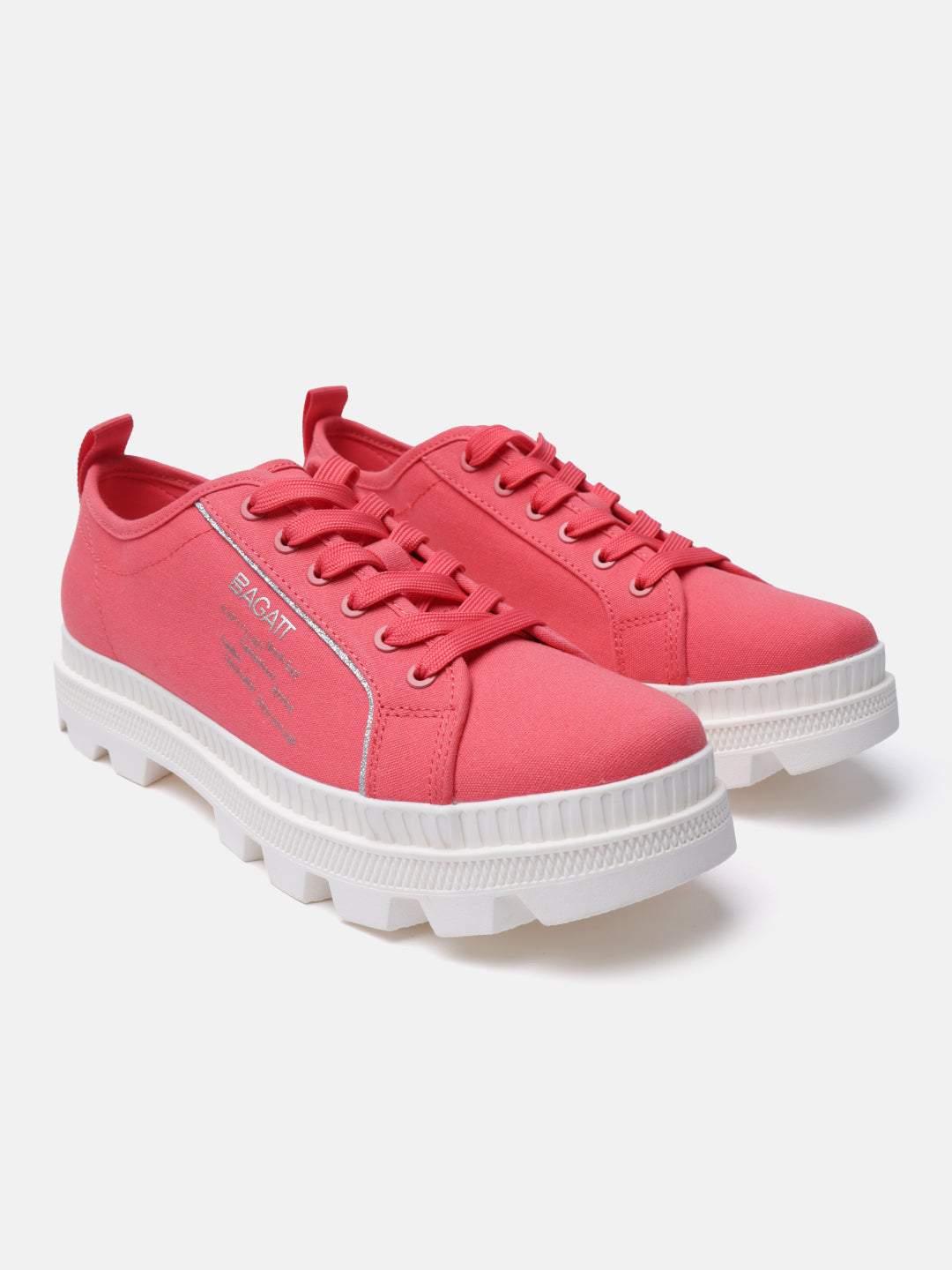BAGATT Dayla Light Red Low Top Sneakers