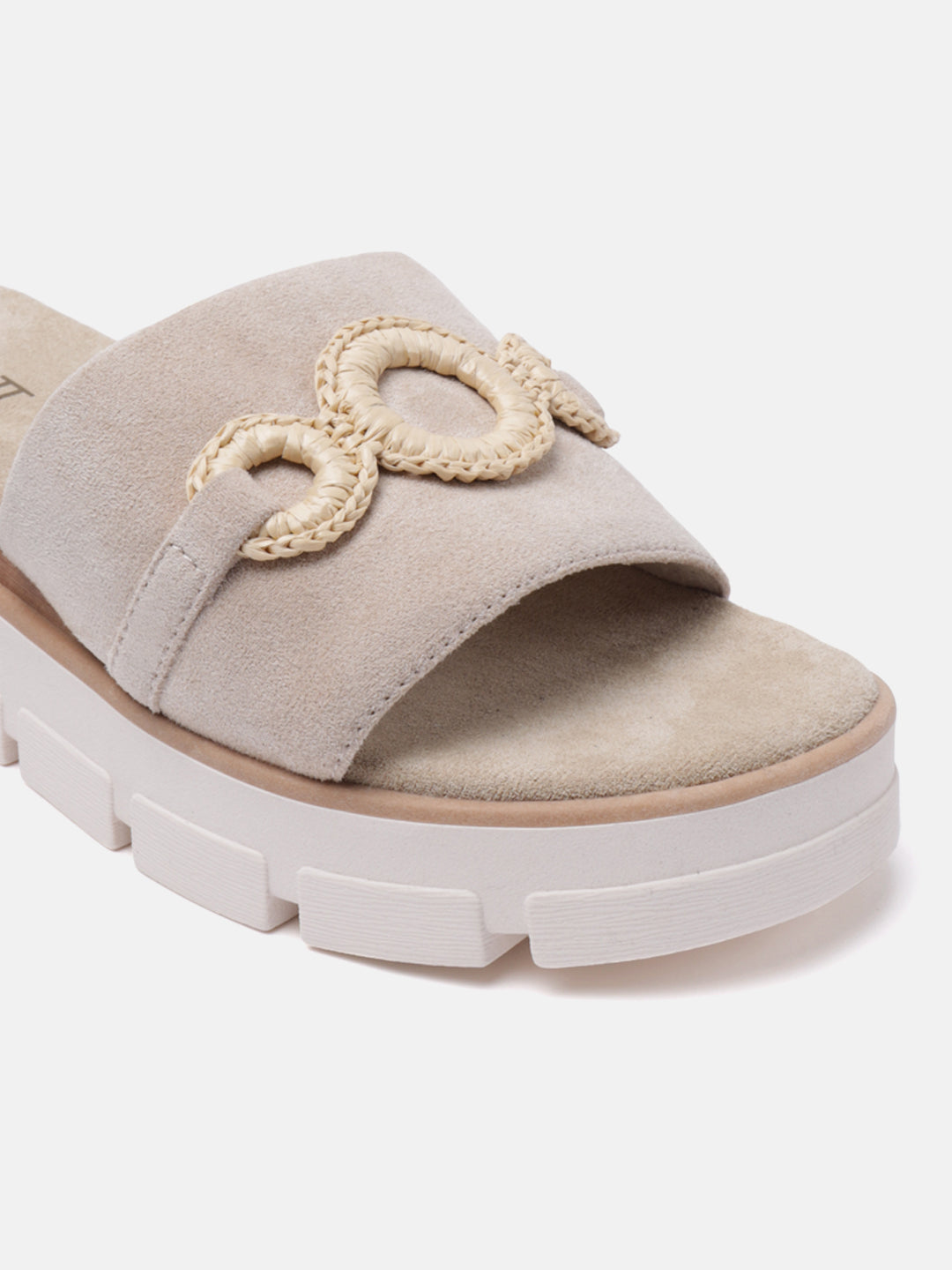 BAGATT Mariella Beige Flatform sandals