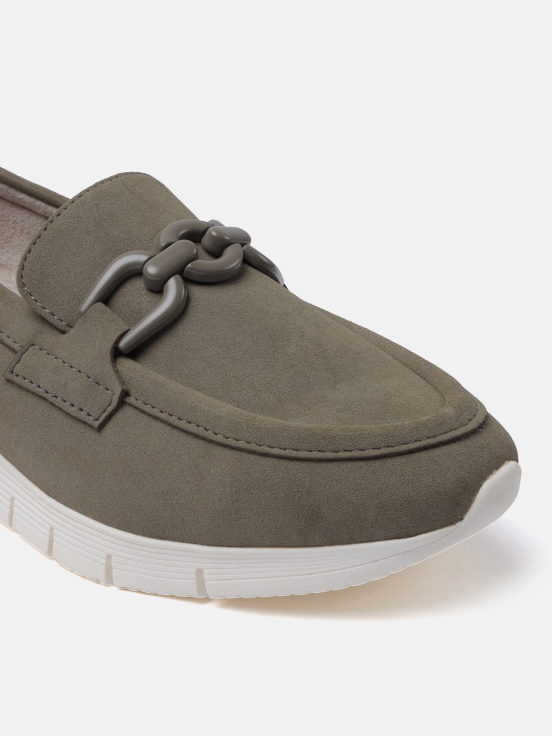 BAGATT Ornella Light Green Casuals Slip-Ons