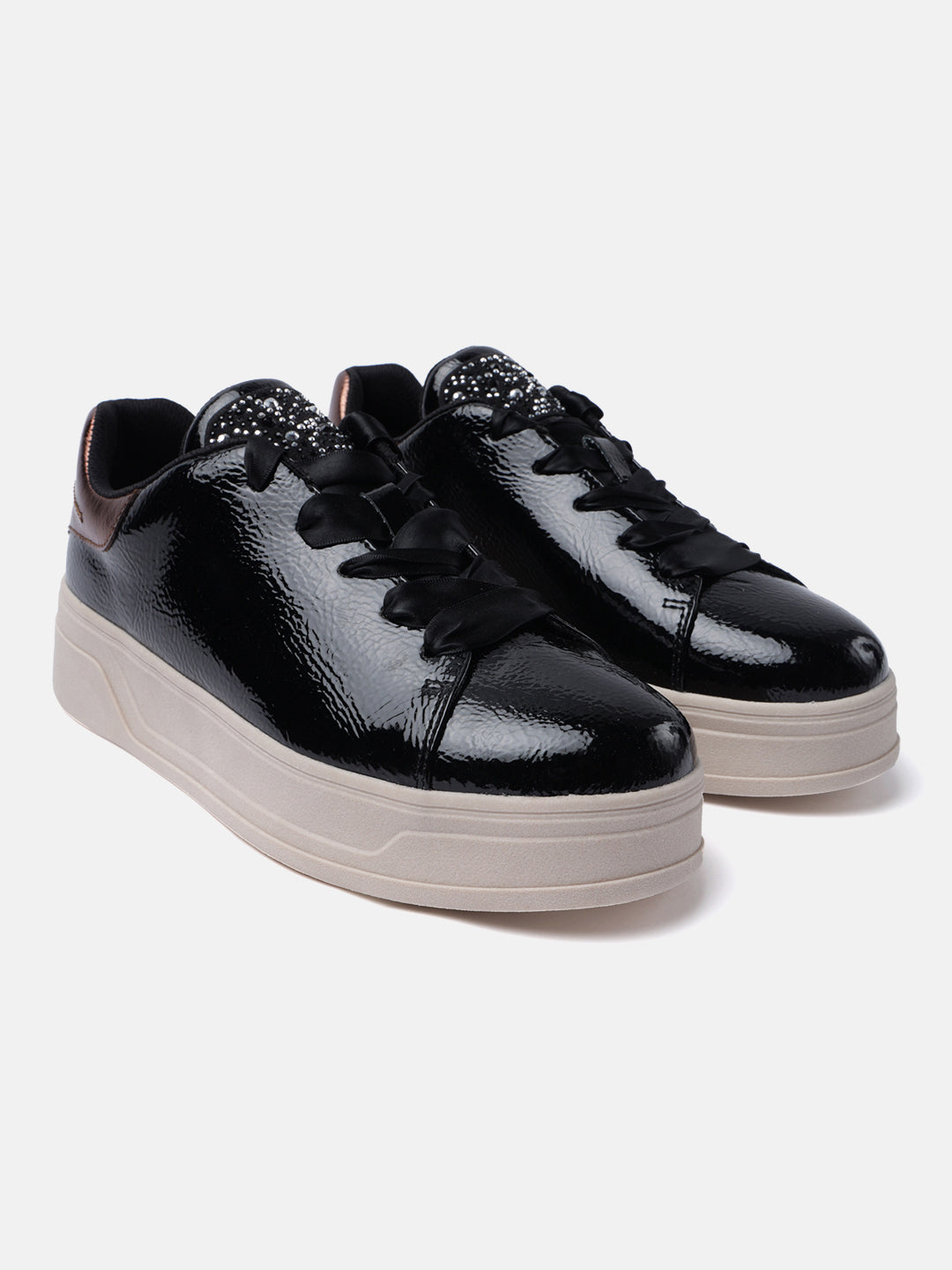 BAGATT Piper Evo Black Mid Top Sneakers