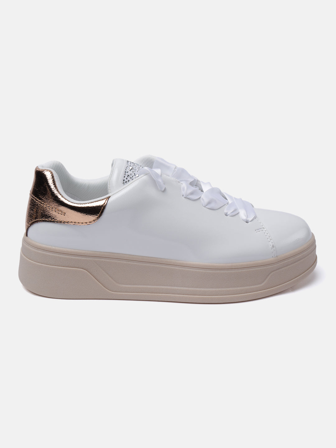 BAGATT Piper Evo White Mid Top Sneakers