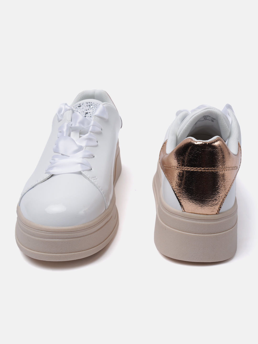 BAGATT Piper Evo White Mid Top Sneakers