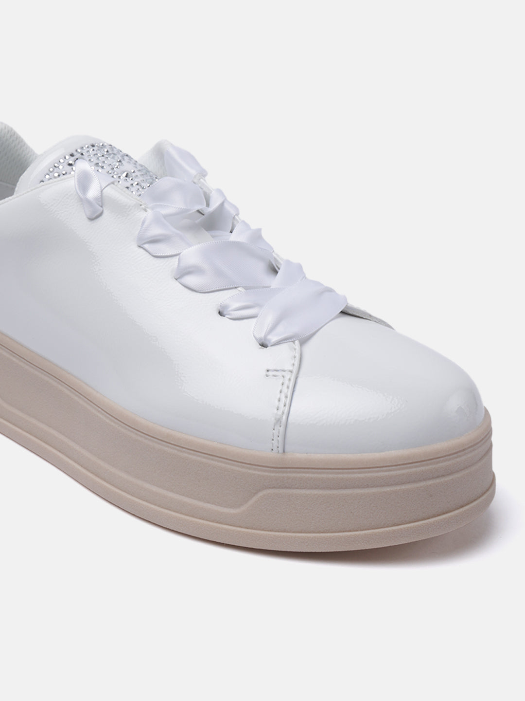 BAGATT Piper Evo White Mid Top Sneakers