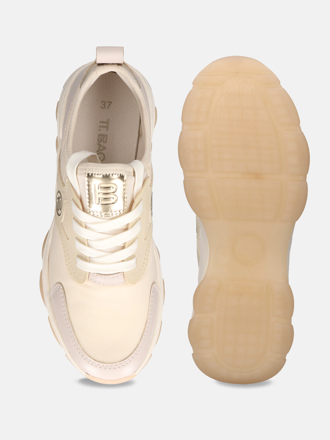 TT.BAGATT Yoko Revo Beige Sneakers