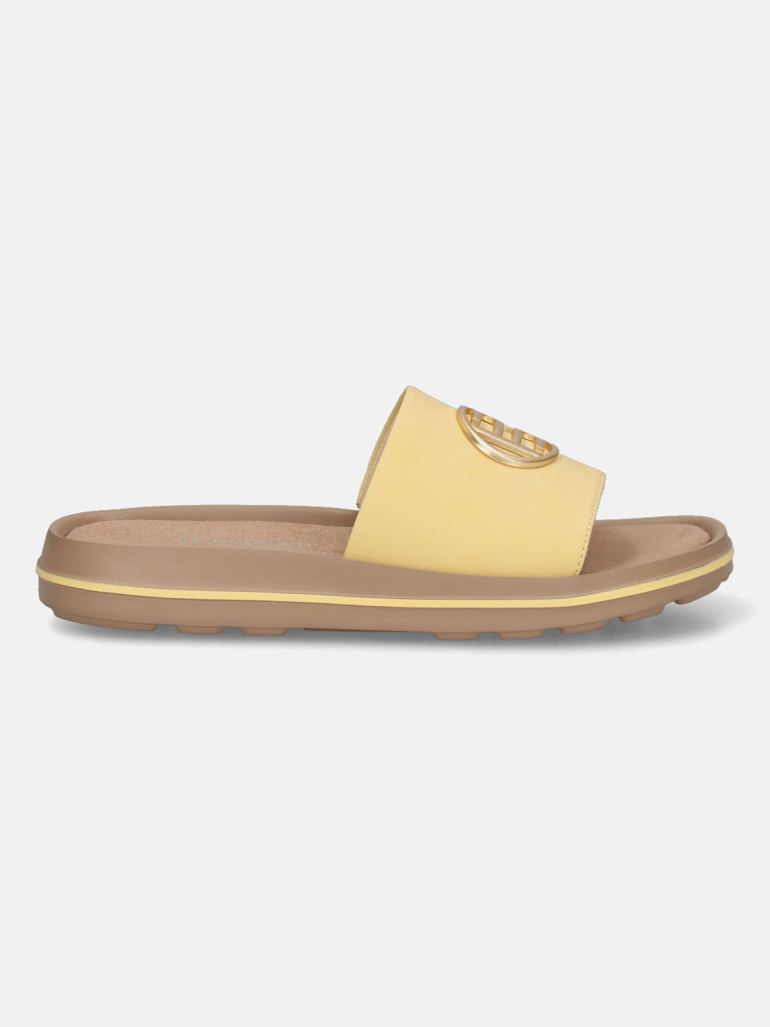 TT.BAGATT Betty yellow Flat Sandals