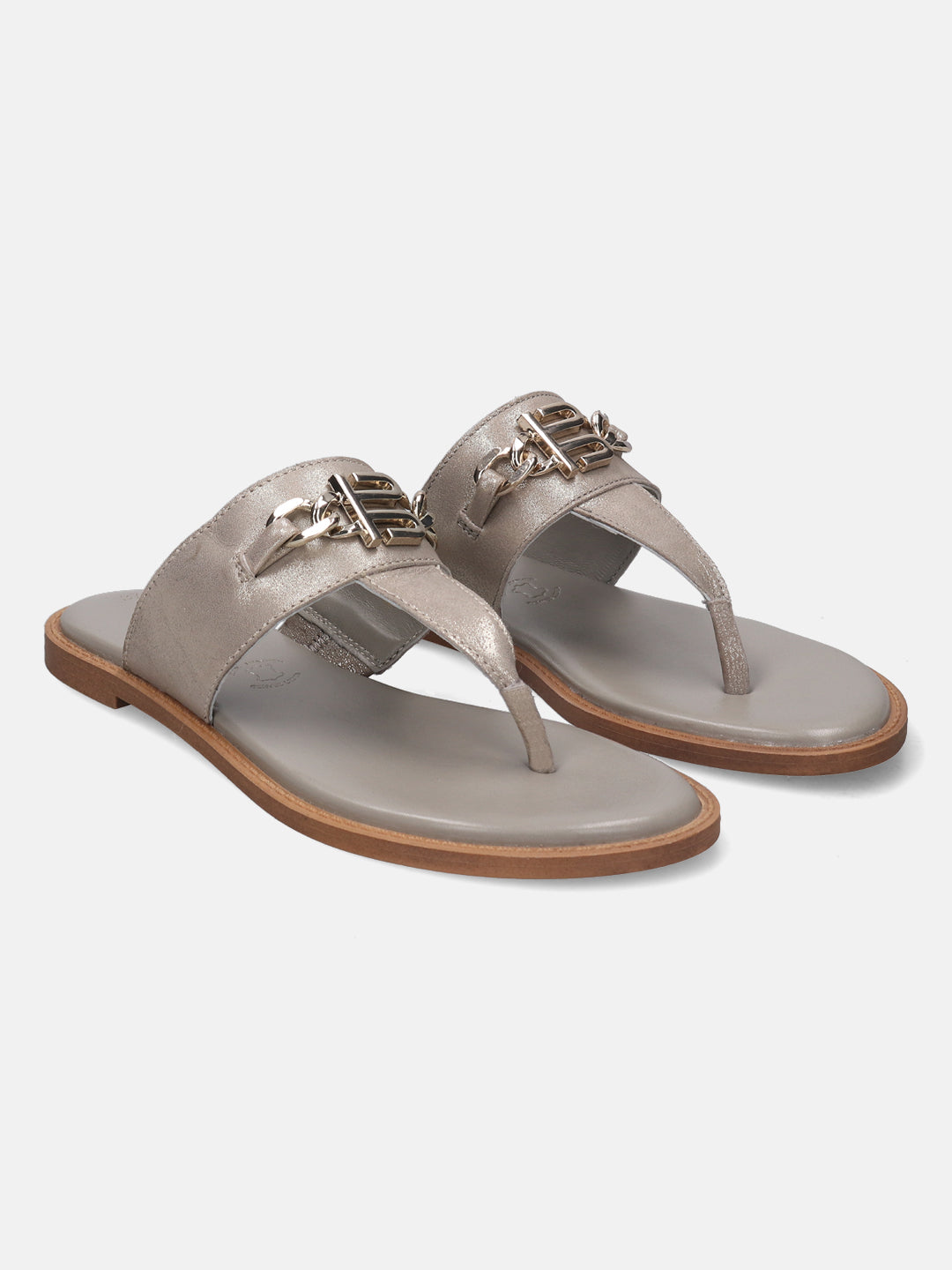 BAGATT  Goldy Metallics Premium Leather Thongs