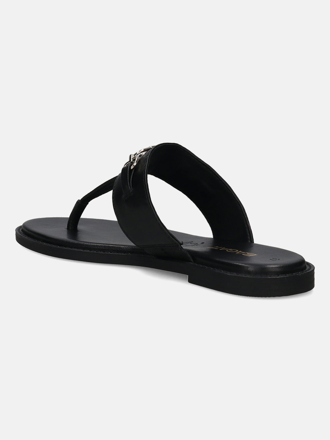 BAGATT Goldy Black Premium Leather Thongs