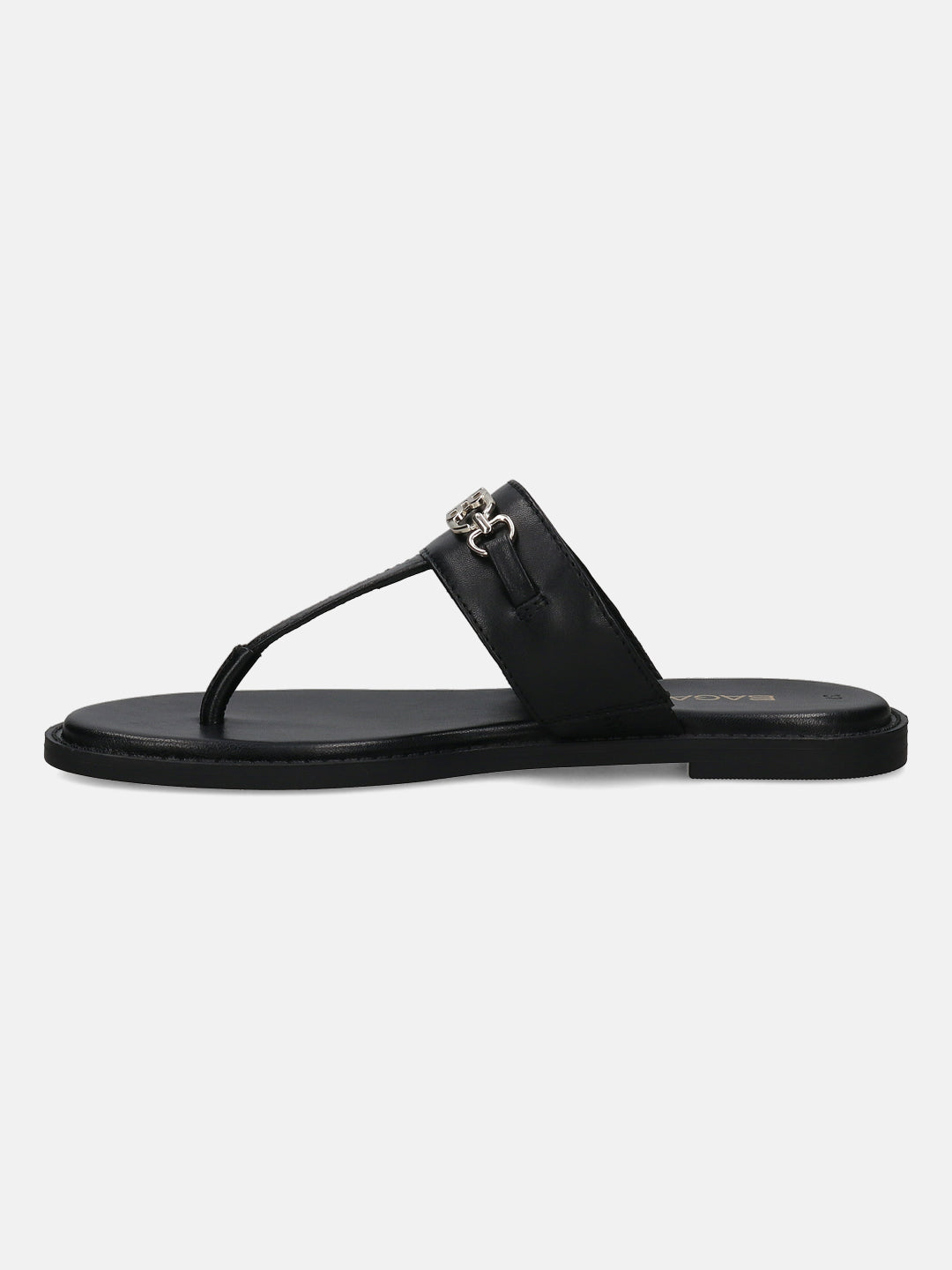 BAGATT Goldy Black Premium Leather Thongs
