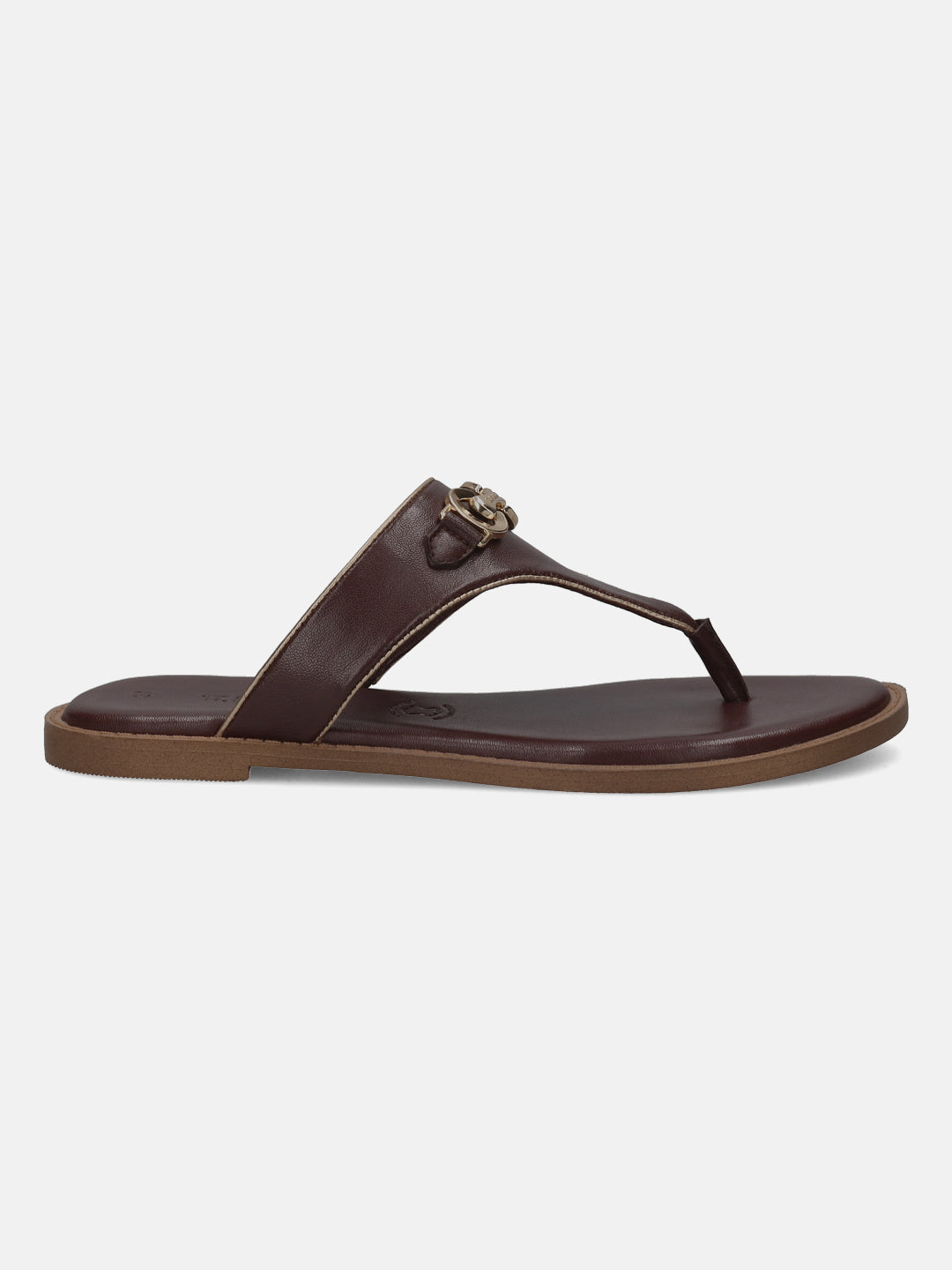 TT.BAGATT Goldy Dark Brown Premium Leather Thongs