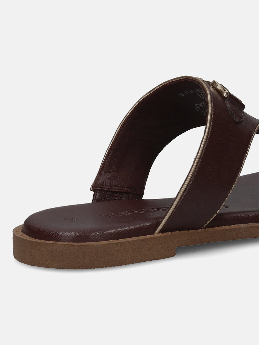TT.BAGATT Goldy Dark Brown Premium Leather Thongs