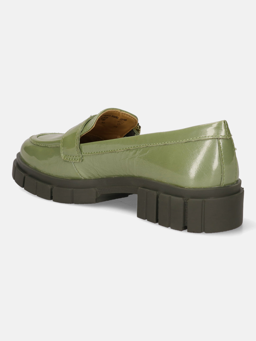BAGATT Premium Leather Light Green Loafers
