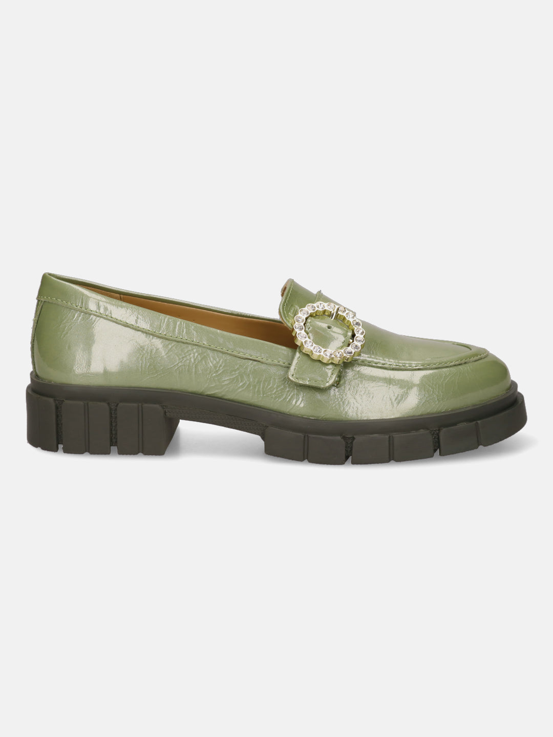 BAGATT Premium Leather Light Green Loafers