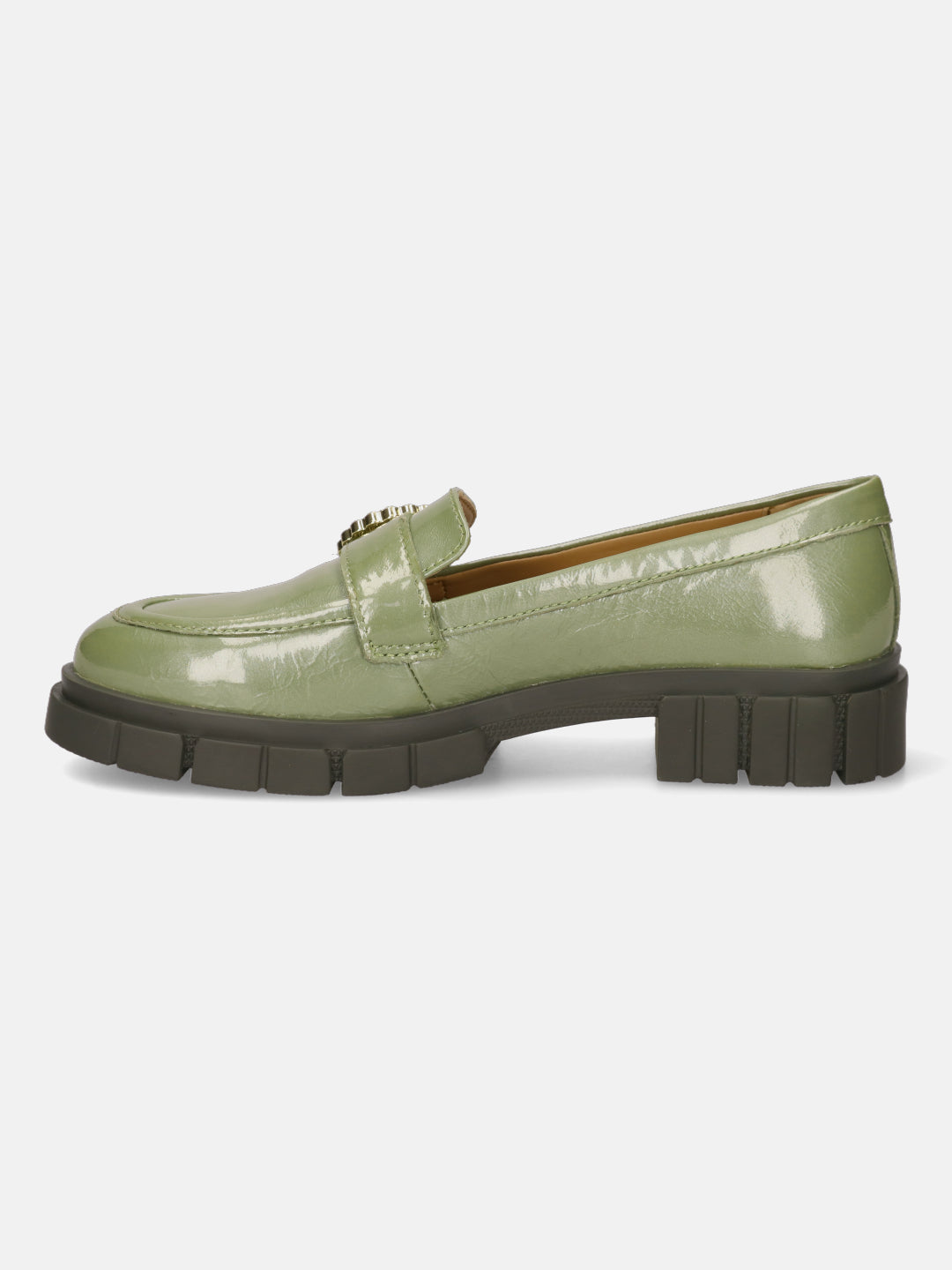 BAGATT Premium Leather Light Green Loafers