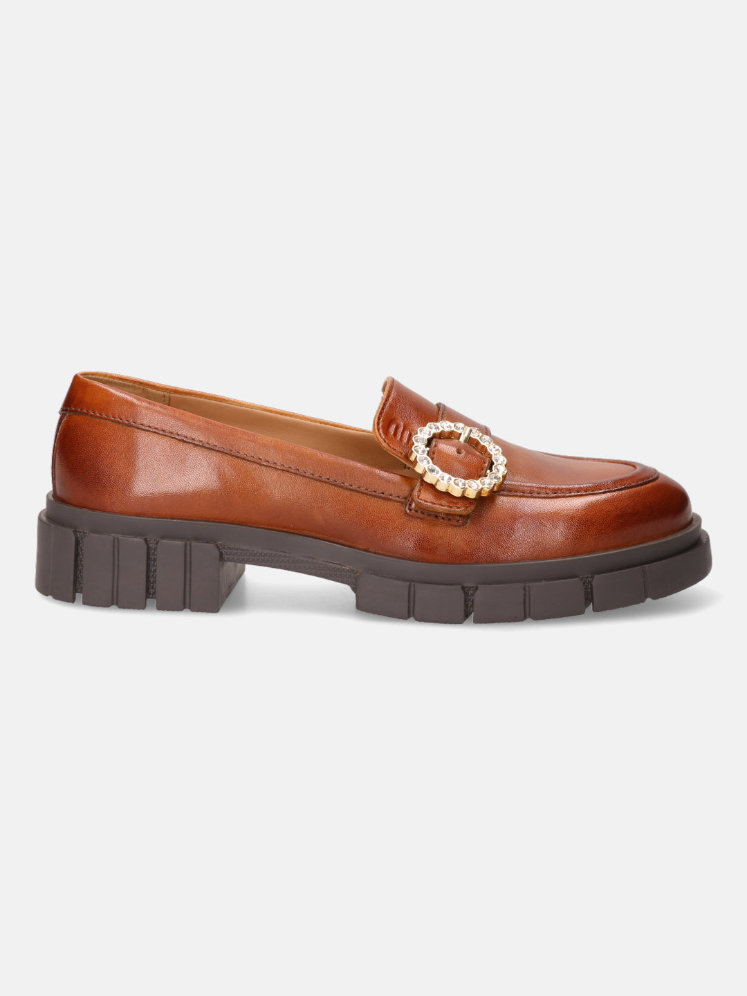 BAGATT Premium Leather Cognac Loafers