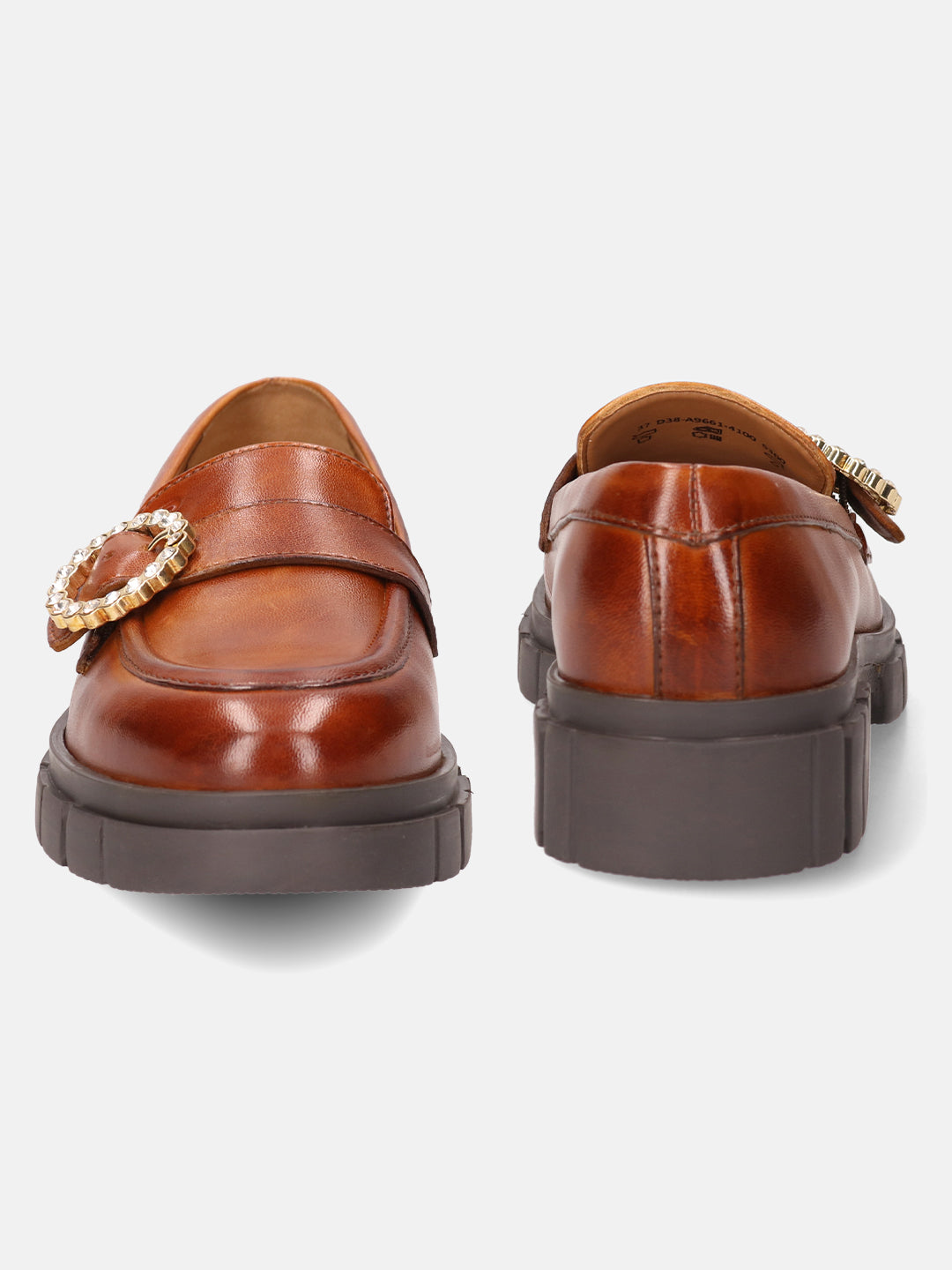 BAGATT Premium Leather Cognac Loafers