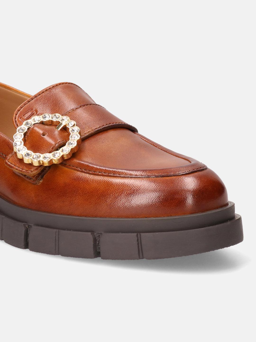 BAGATT Premium Leather Cognac Loafers
