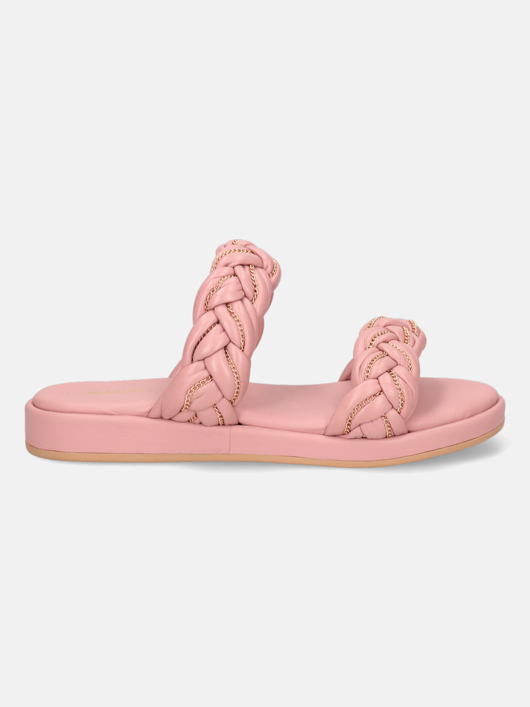 BAGATT  Ravenna Rose Premium Leather Flatform Sandals