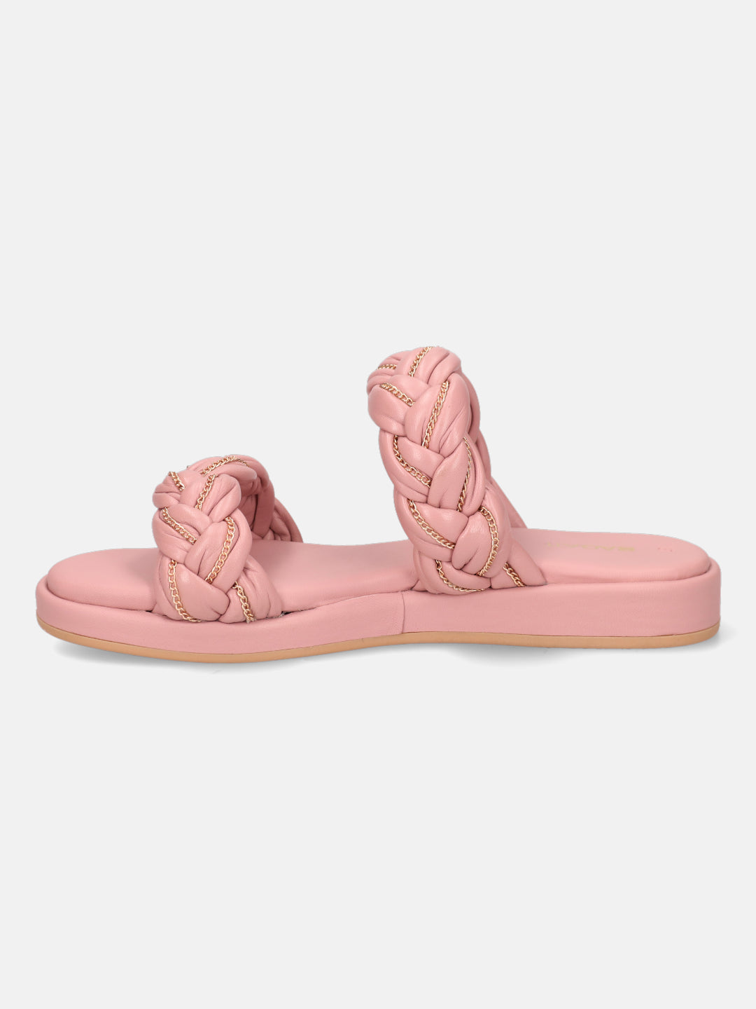 BAGATT  Ravenna Rose Premium Leather Flatform Sandals