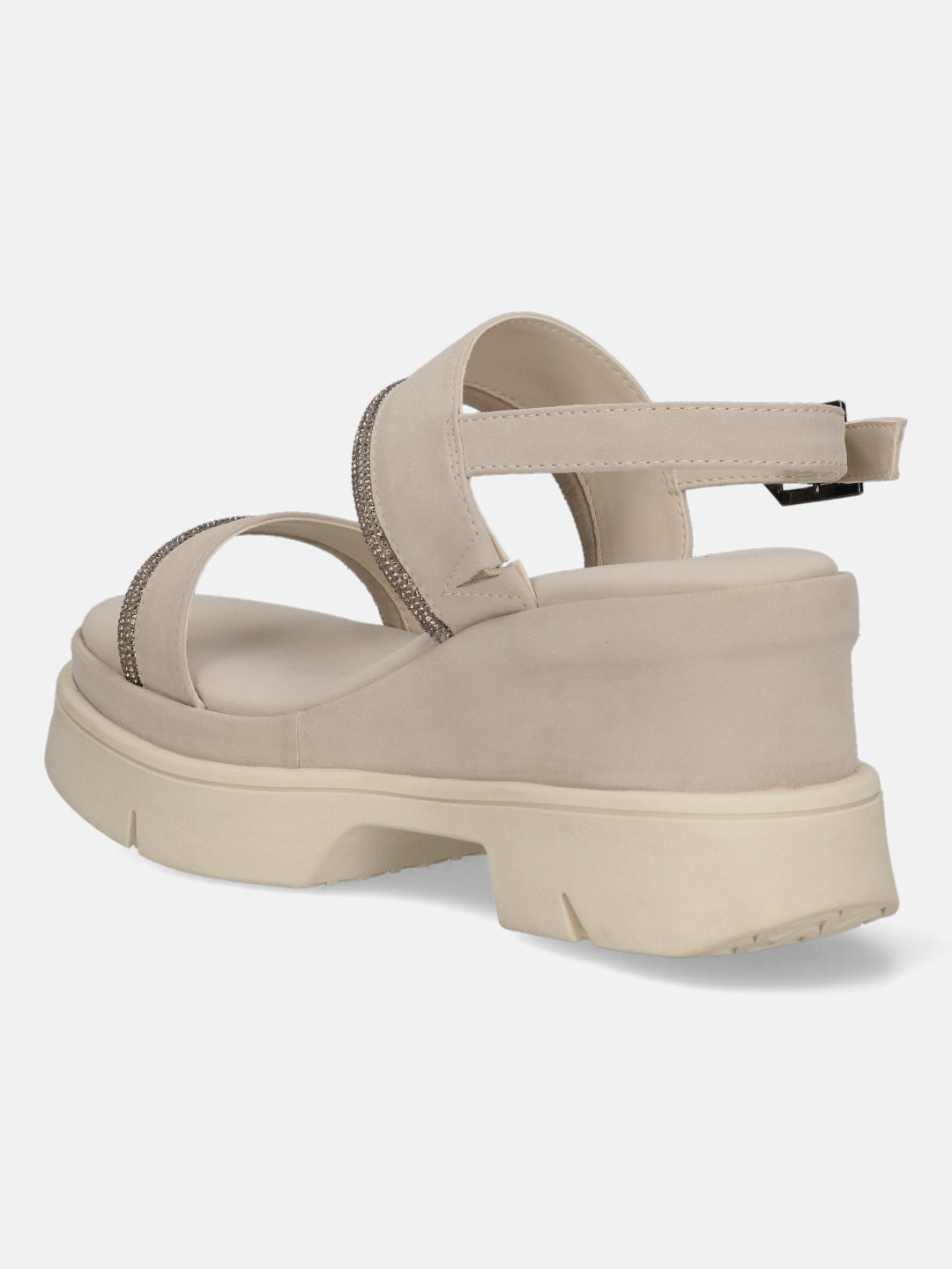 BAGATT Taupe Back Strap Heels