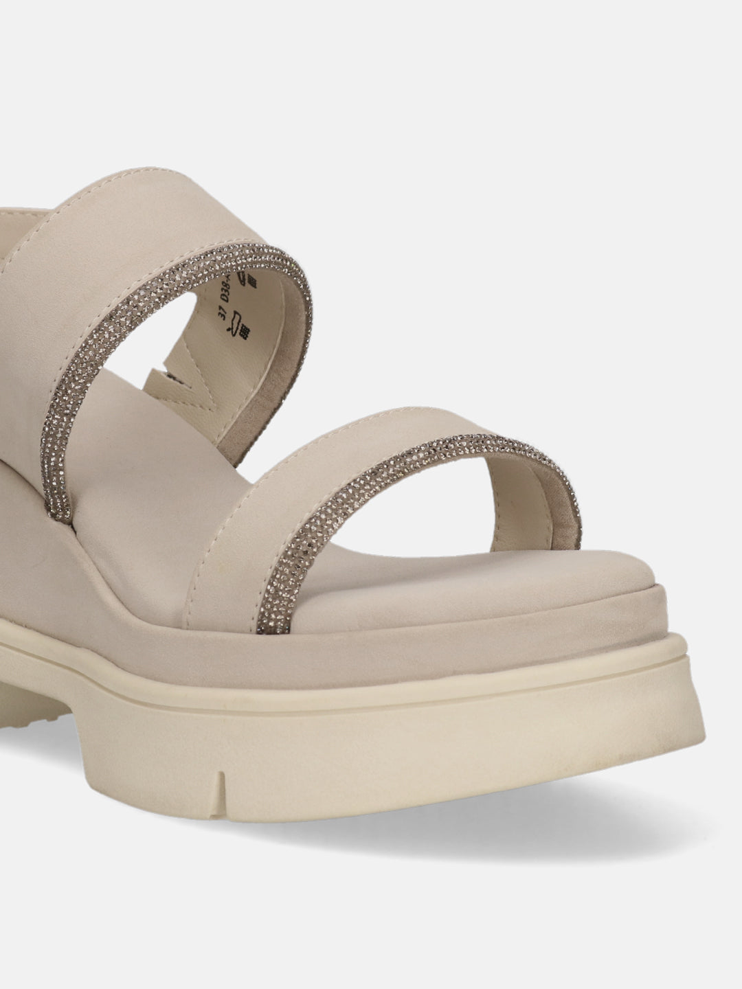BAGATT Taupe Back Strap Heels