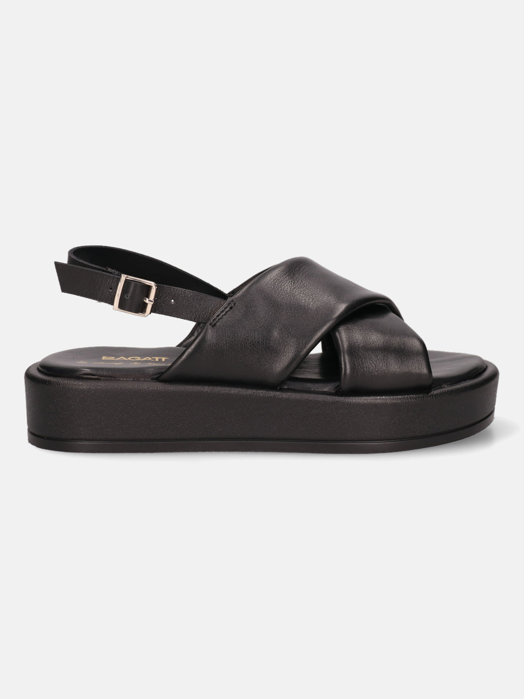 BAGATT Hanoi Black Premium Leather Back Strap