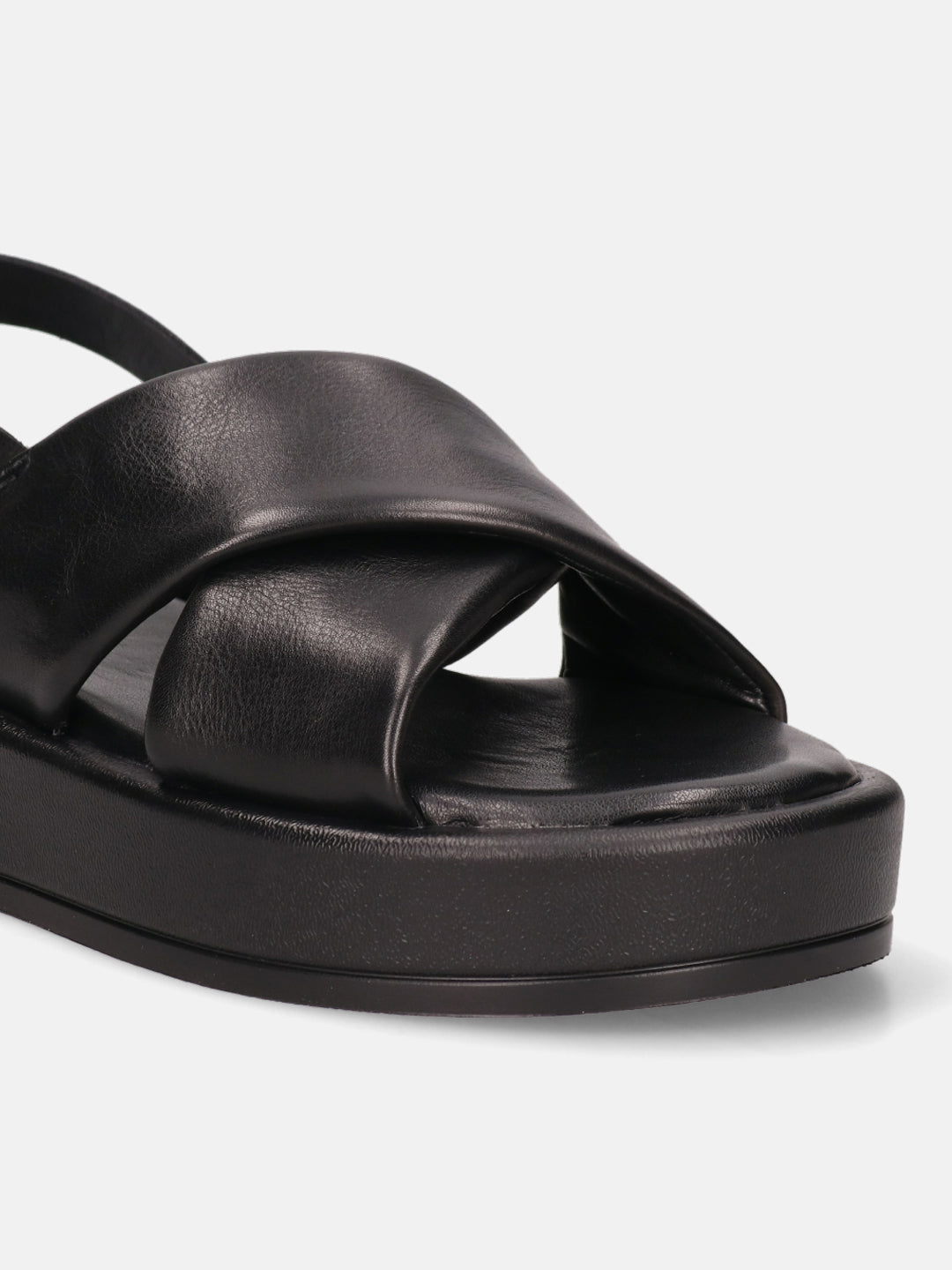BAGATT Hanoi Black Premium Leather Back Strap