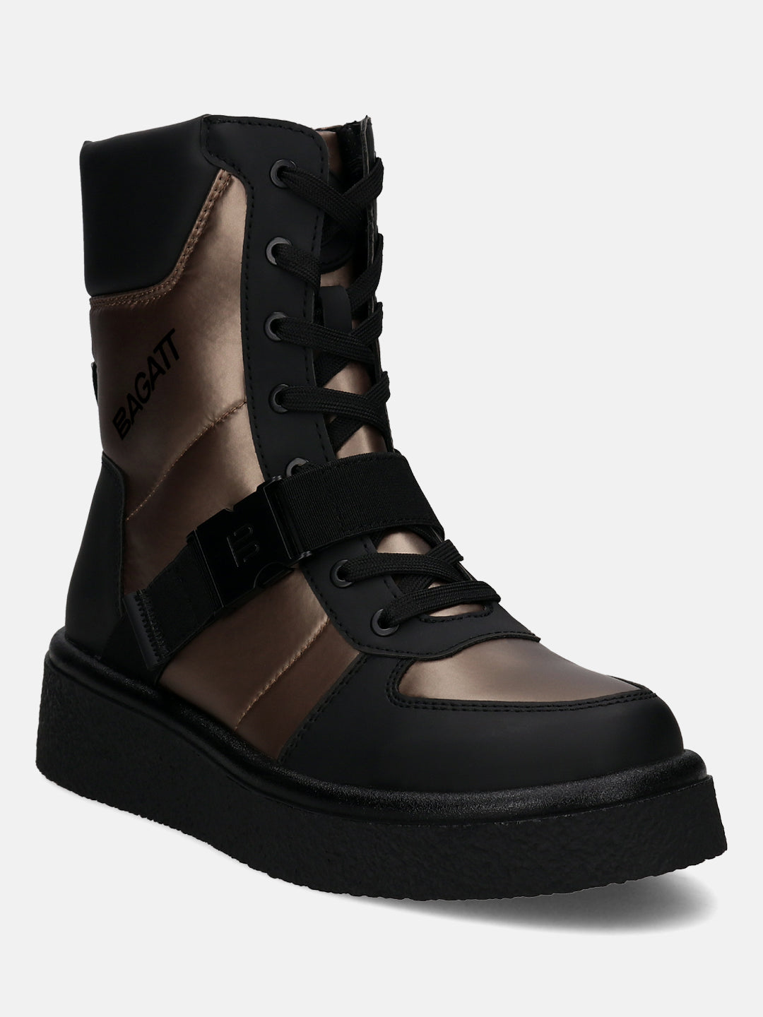 BAGATT Catania Black Ankle Boots