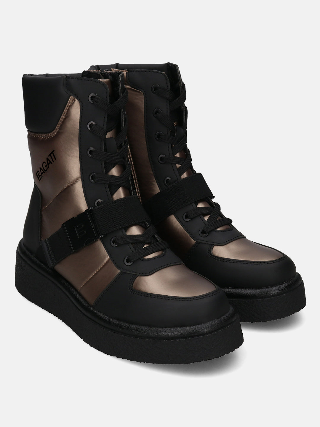 BAGATT Catania Black Ankle Boots