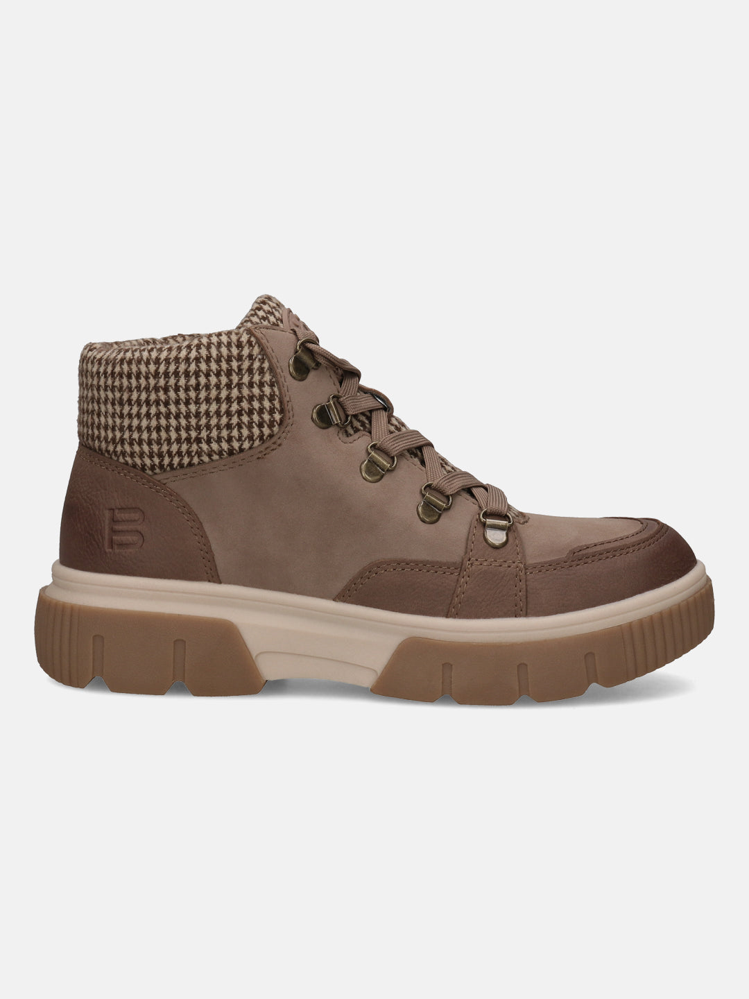 BAGATT Molfetta Taupe High Top Sneakers