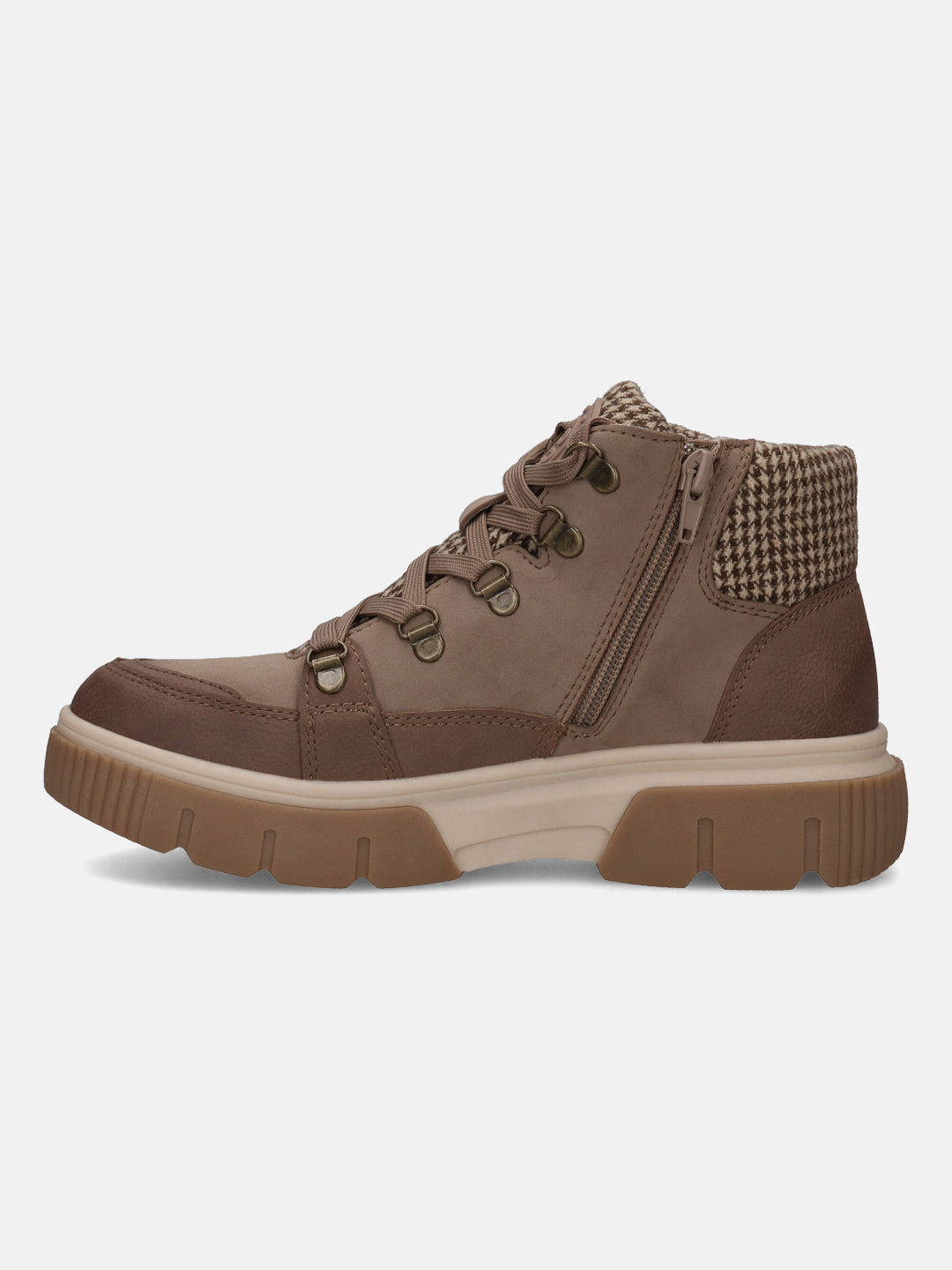 BAGATT Molfetta Taupe High Top Sneakers