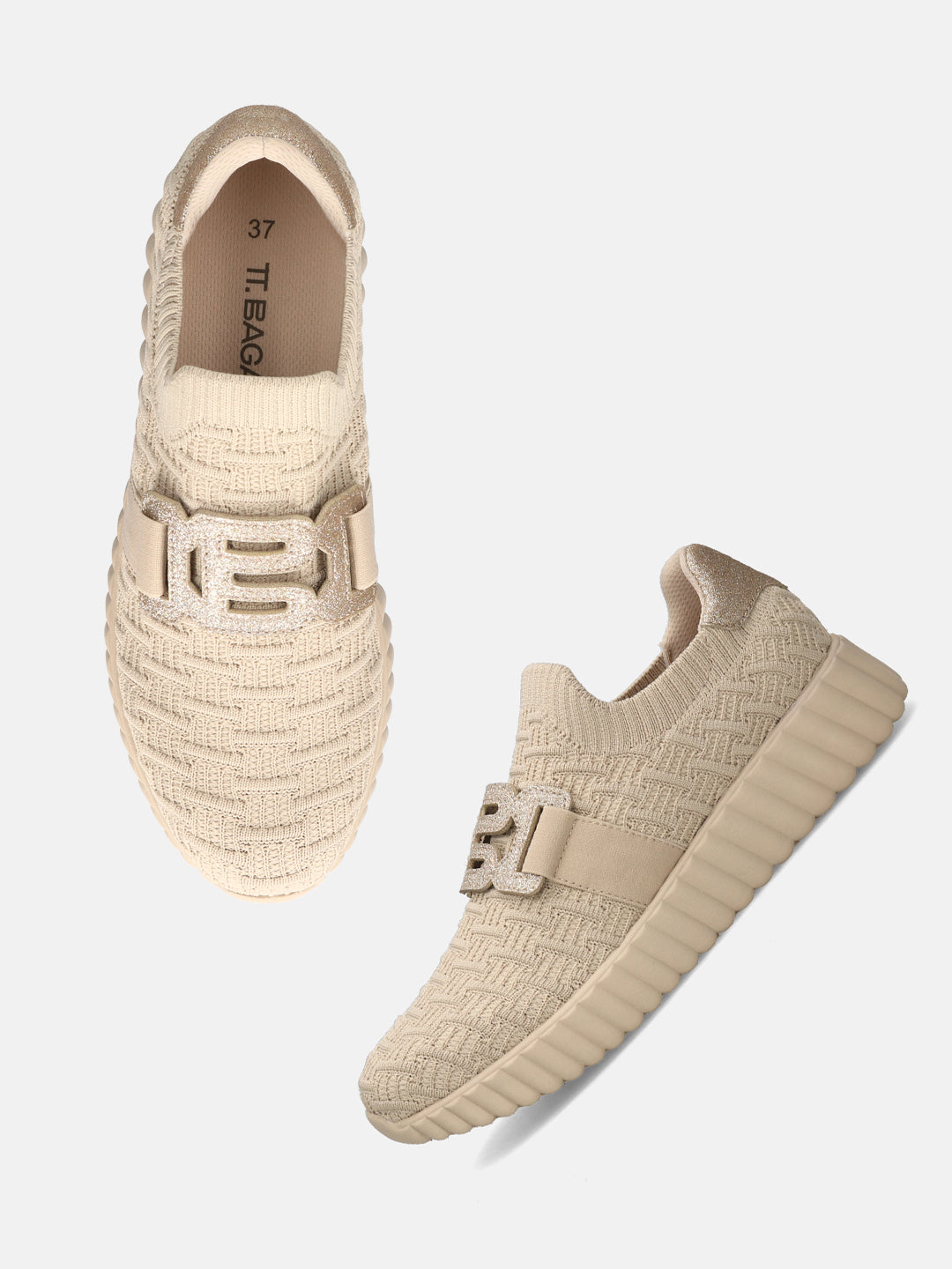 TT.BAGATT Carini beige Slip-On Sneakers