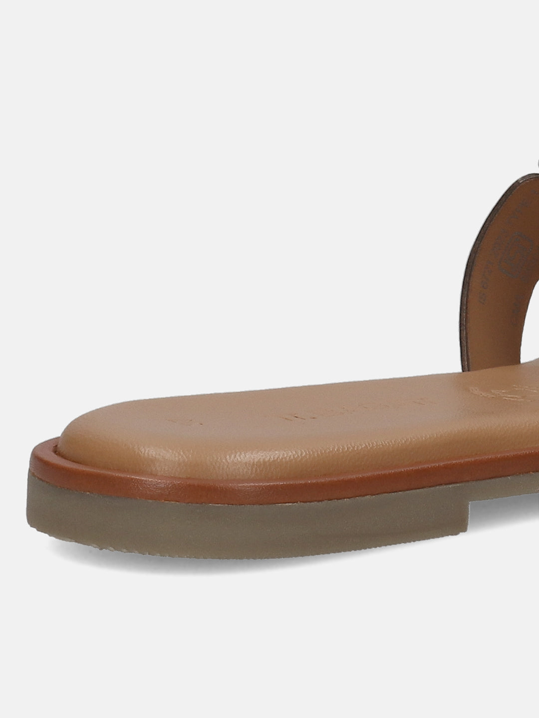 TT.BAGATT Flower Cognac Premium Leather Mules