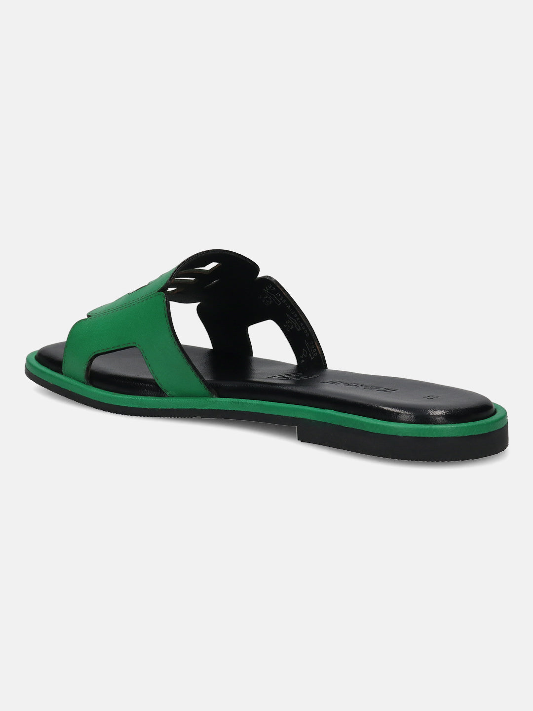 BAGATT Green Premium Leather Sandals