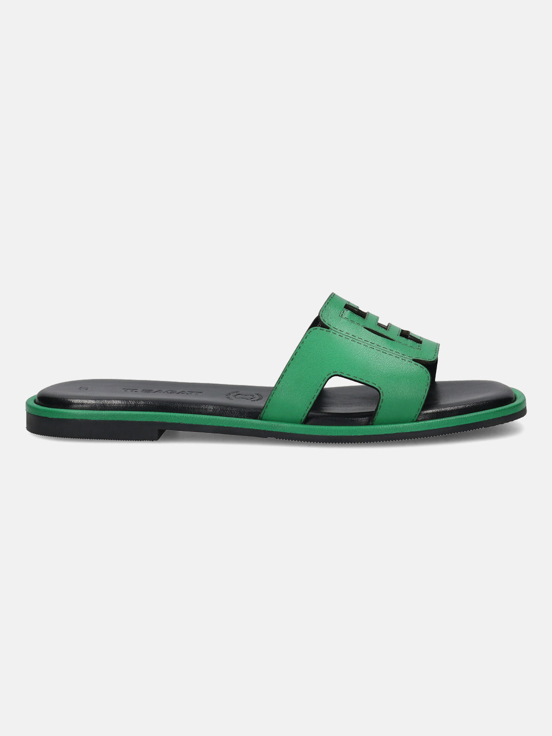 BAGATT Green Premium Leather Sandals