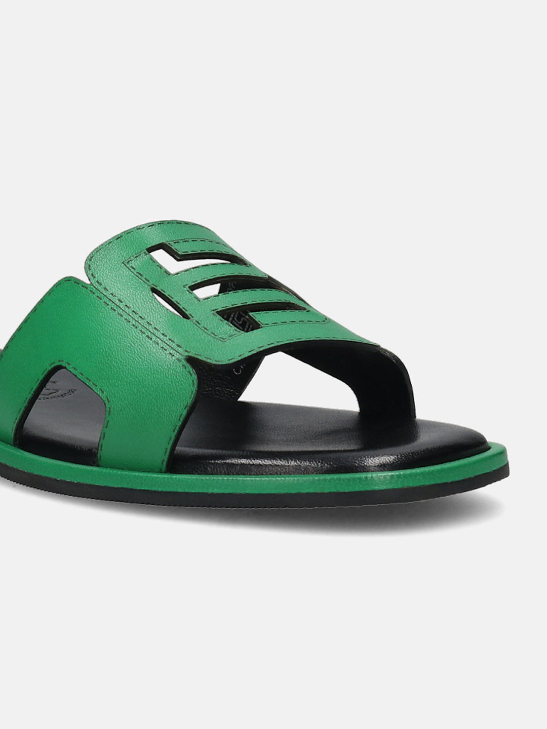BAGATT Green Premium Leather Sandals
