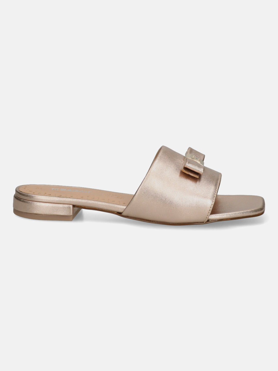 TT.BAGATT Glaze Metallics Premium Leather Mules