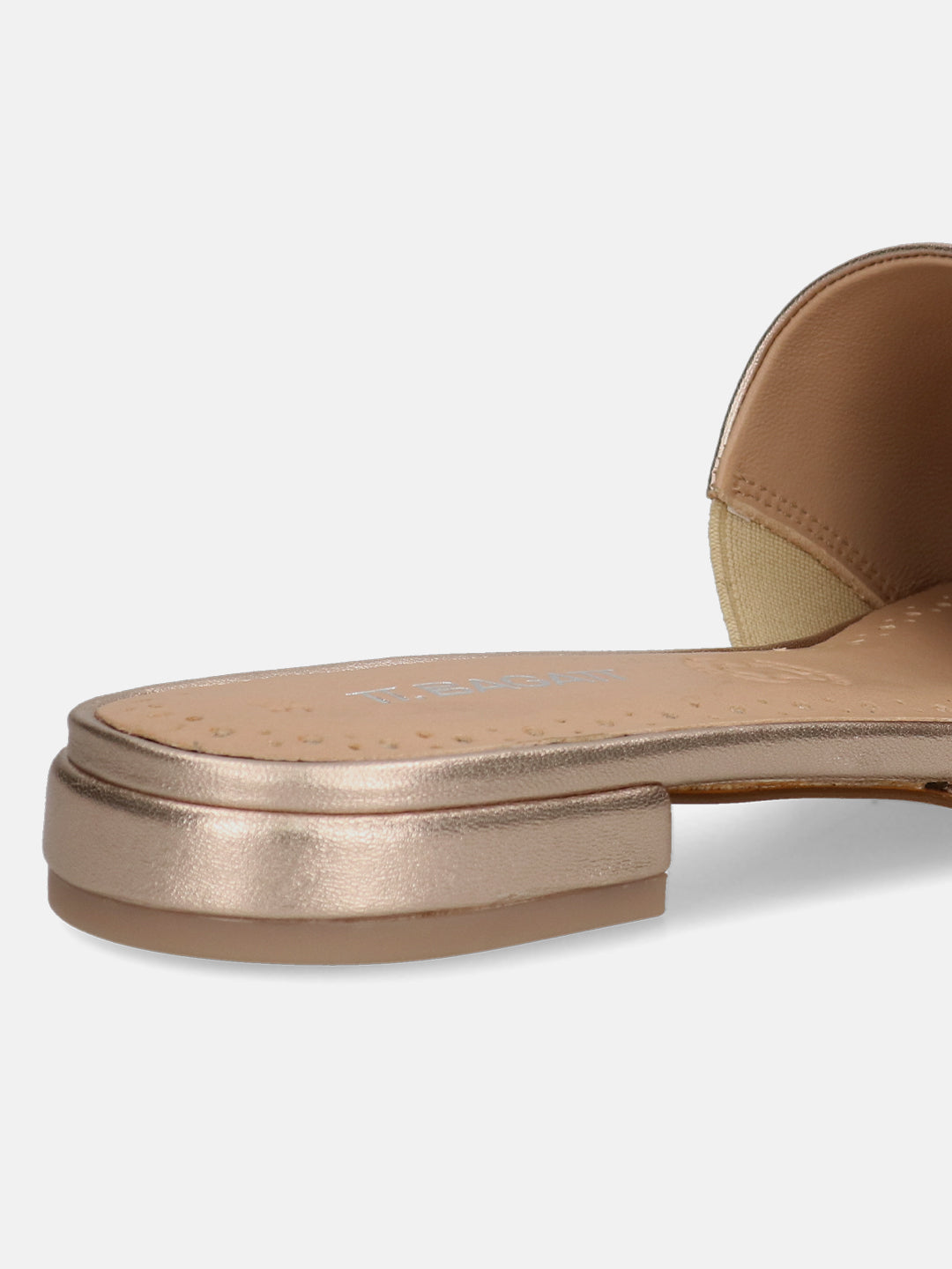 TT.BAGATT Glaze Metallics Premium Leather Mules