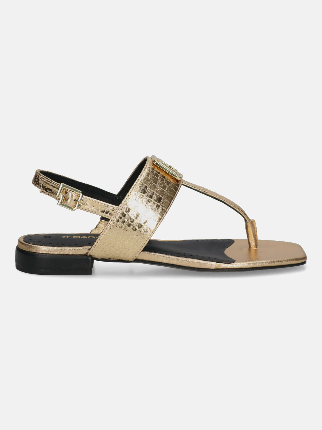 TT.BAGATT Glaze Gold Premium Leather Slingback