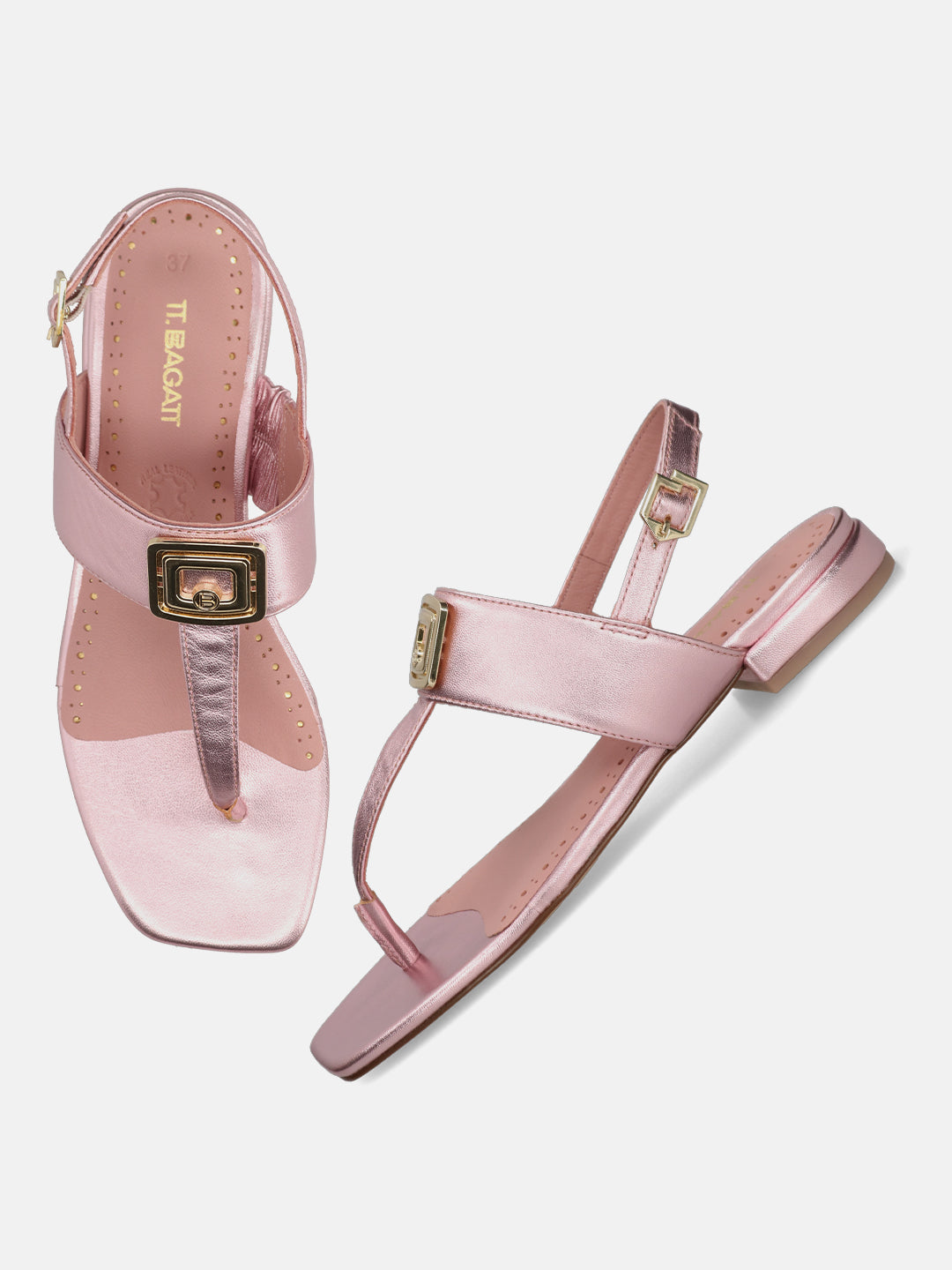 TT.BAGATT Glaze Metallics Premium Leather Slingback