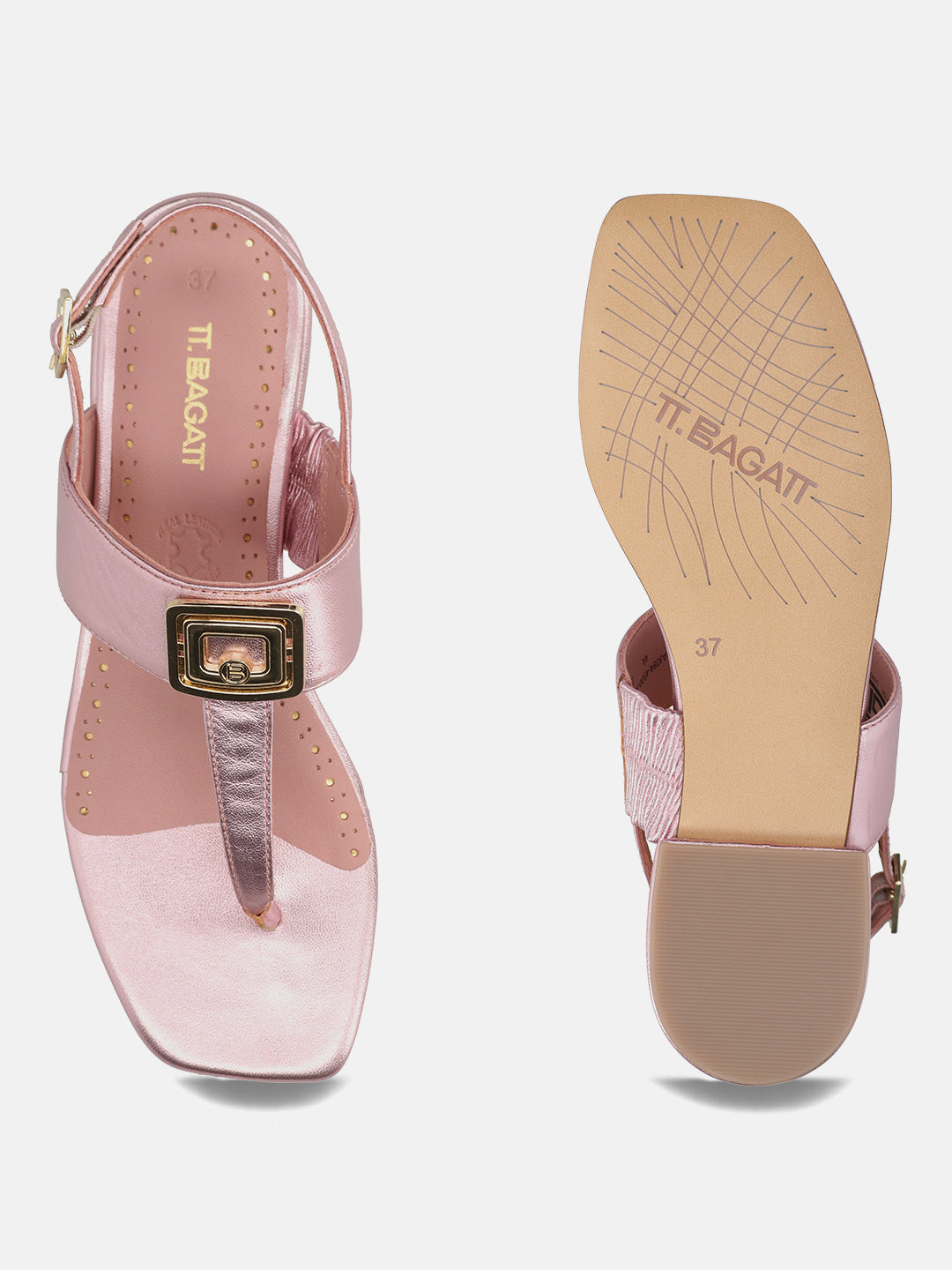 TT.BAGATT Glaze Metallics Premium Leather Slingback