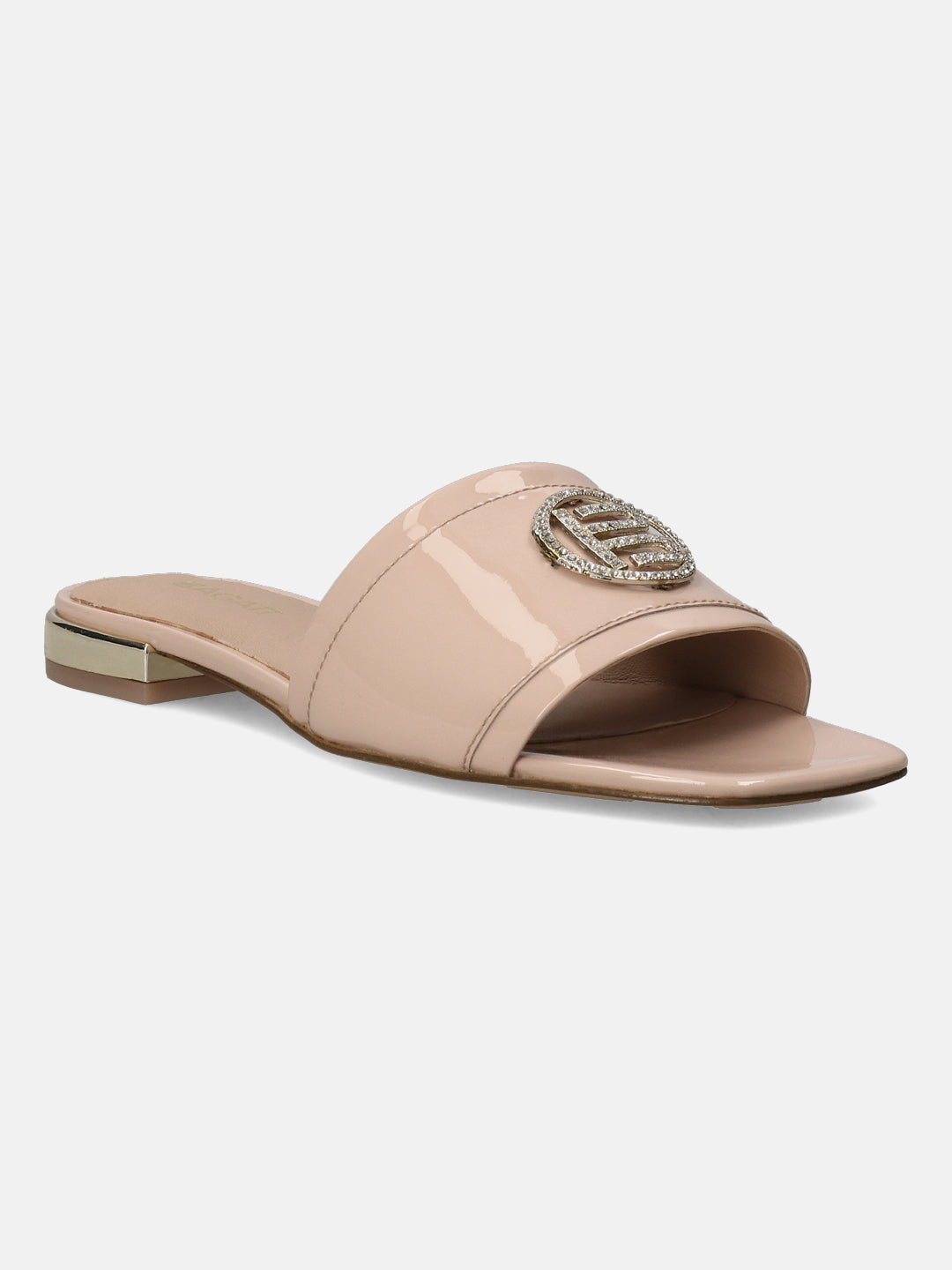 BAGATT Glaze Pink Premium Leather Mules