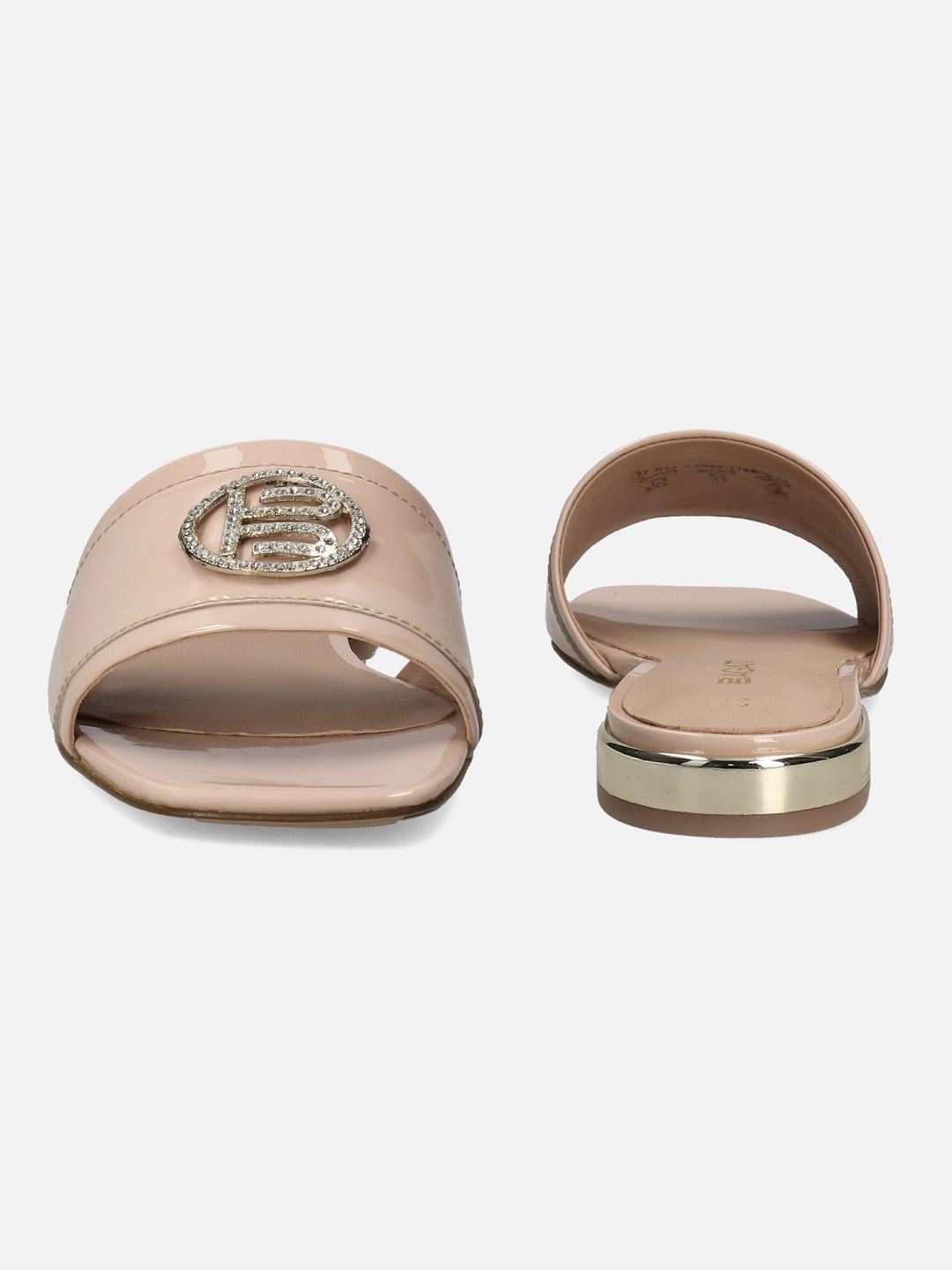BAGATT Glaze Pink Premium Leather Mules