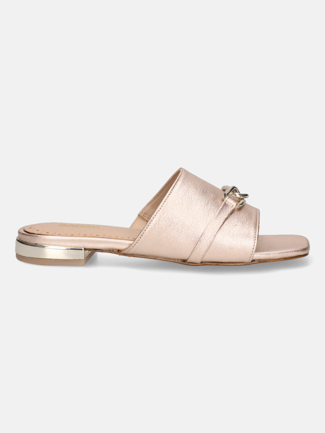 BAGATT Glaze Rose Premium Leather Flat sandals